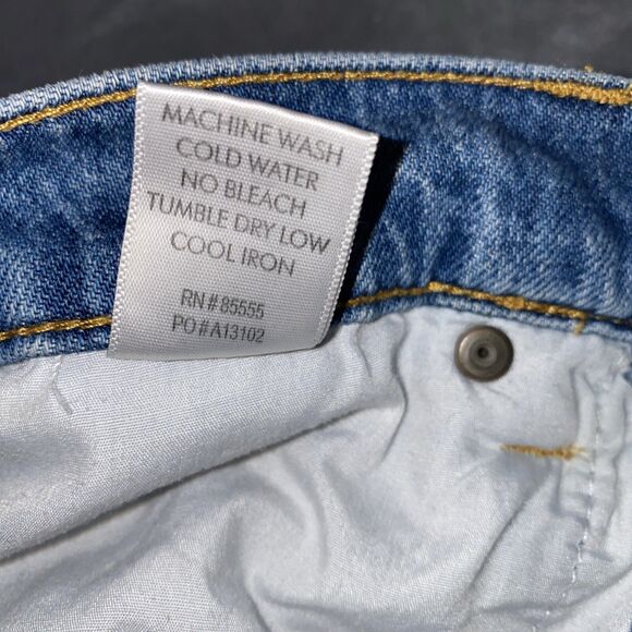 Pistola Jeans Womens 26 Medium Wash Blue Denim Distressed Skinny Leg High Rise - Picture 8 of 10